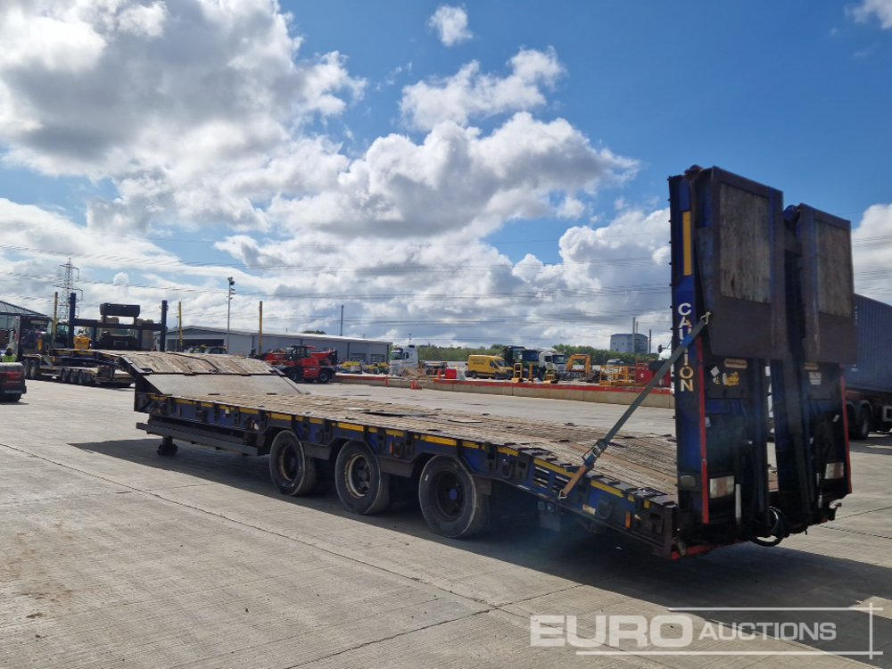 2016 Montracon Tri Axle Step Frame Low Loader Trailer, Winch, Neck Ramps, Out Riggers, Hydraulic Flip Toe Ramps - סמיטריילר עם מטען נמוך: תמונה 3 2016 Montracon Tri Axle Step Frame Low Loader Trailer, Winch, Neck Ramps, Out Riggers, Hydraulic Flip Toe Ramps - סמיטריילר עם מטען נמוך: תמונה 3
