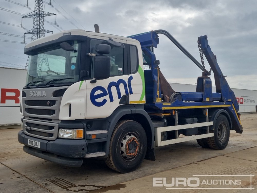 2016 Scania P250 - משאית דילוג העמסה: תמונה 1 2016 Scania P250 - משאית דילוג העמסה: תמונה 1