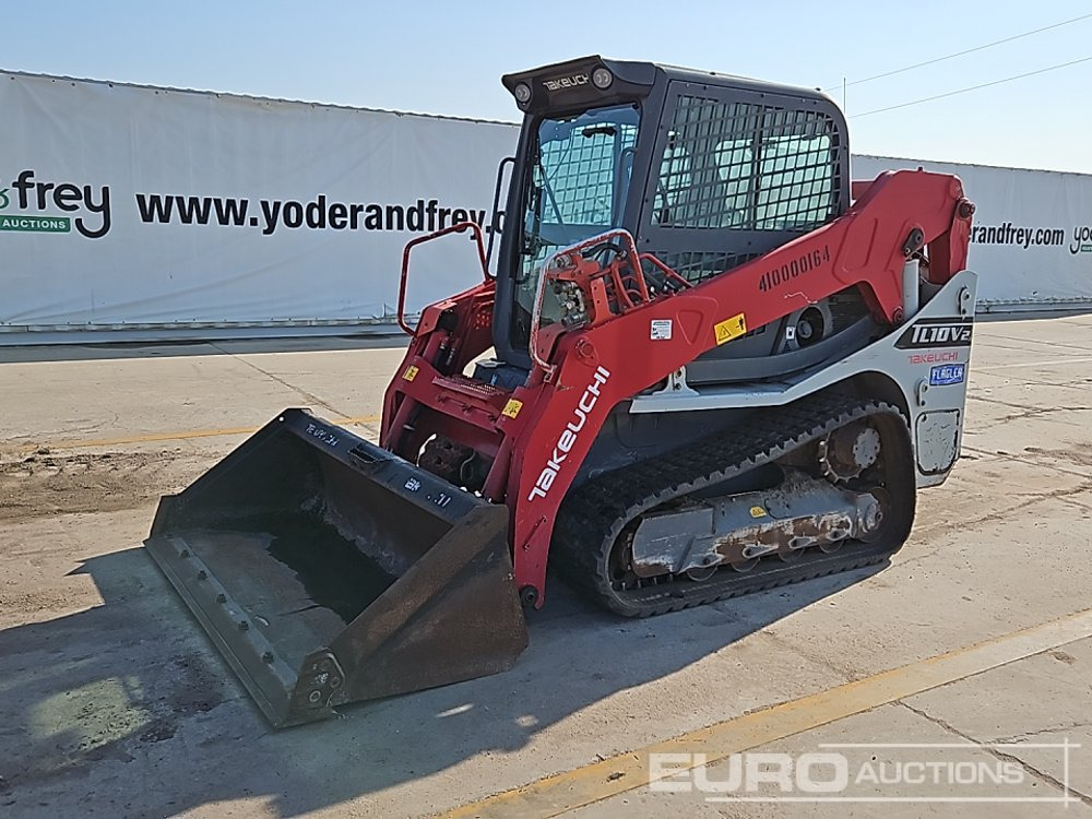 2016 Takeuchi TL10V2 - מעמיס היגוי החלקה: תמונה 4 2016 Takeuchi TL10V2 - מעמיס היגוי החלקה: תמונה 4