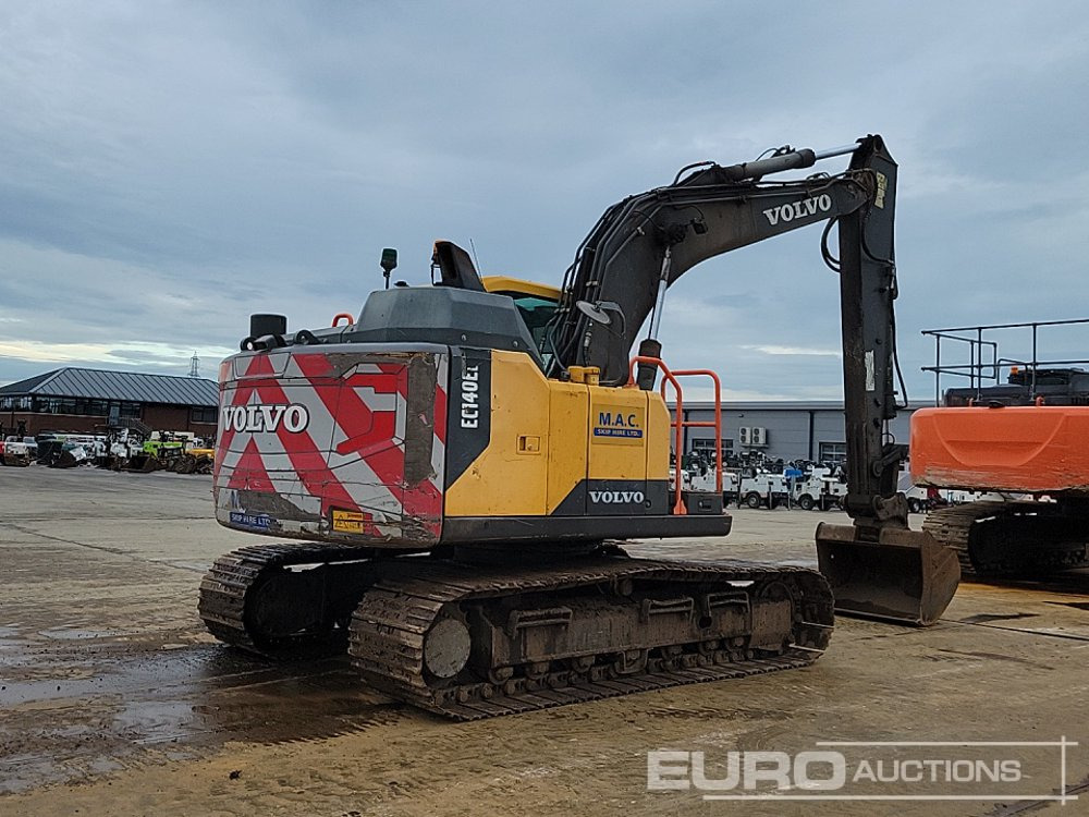 2016 Volvo EC140EL - מחפר סורק: תמונה 5 2016 Volvo EC140EL - מחפר סורק: תמונה 5