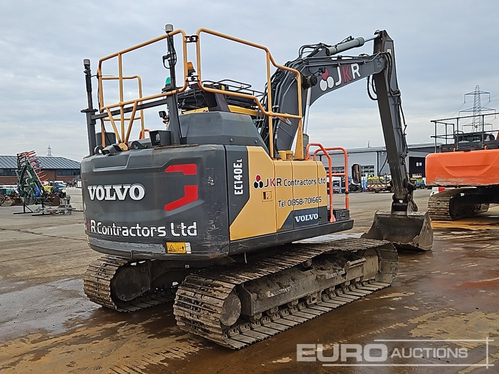 2016 Volvo EC140EL - מחפר סורק: תמונה 5 2016 Volvo EC140EL - מחפר סורק: תמונה 5