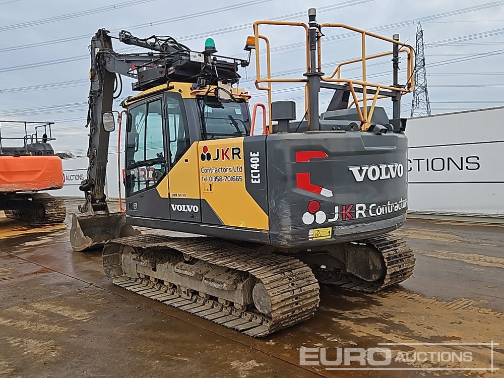 2016 Volvo EC140EL - מחפר סורק: תמונה 3 2016 Volvo EC140EL - מחפר סורק: תמונה 3