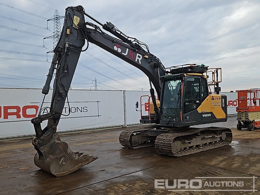 2016 Volvo EC140EL - מחפר סורק: תמונה 1 2016 Volvo EC140EL - מחפר סורק: תמונה 1