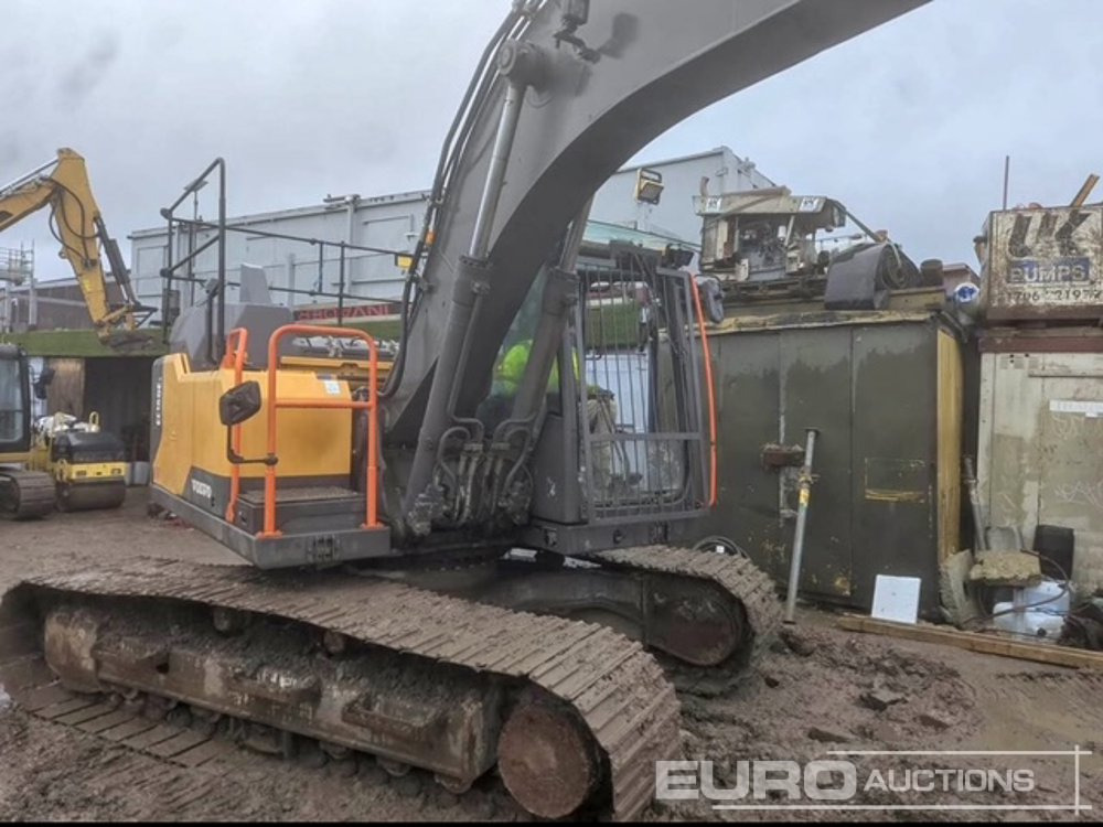 2016 Volvo EC160EL - מחפר סורק: תמונה 1 2016 Volvo EC160EL - מחפר סורק: תמונה 1