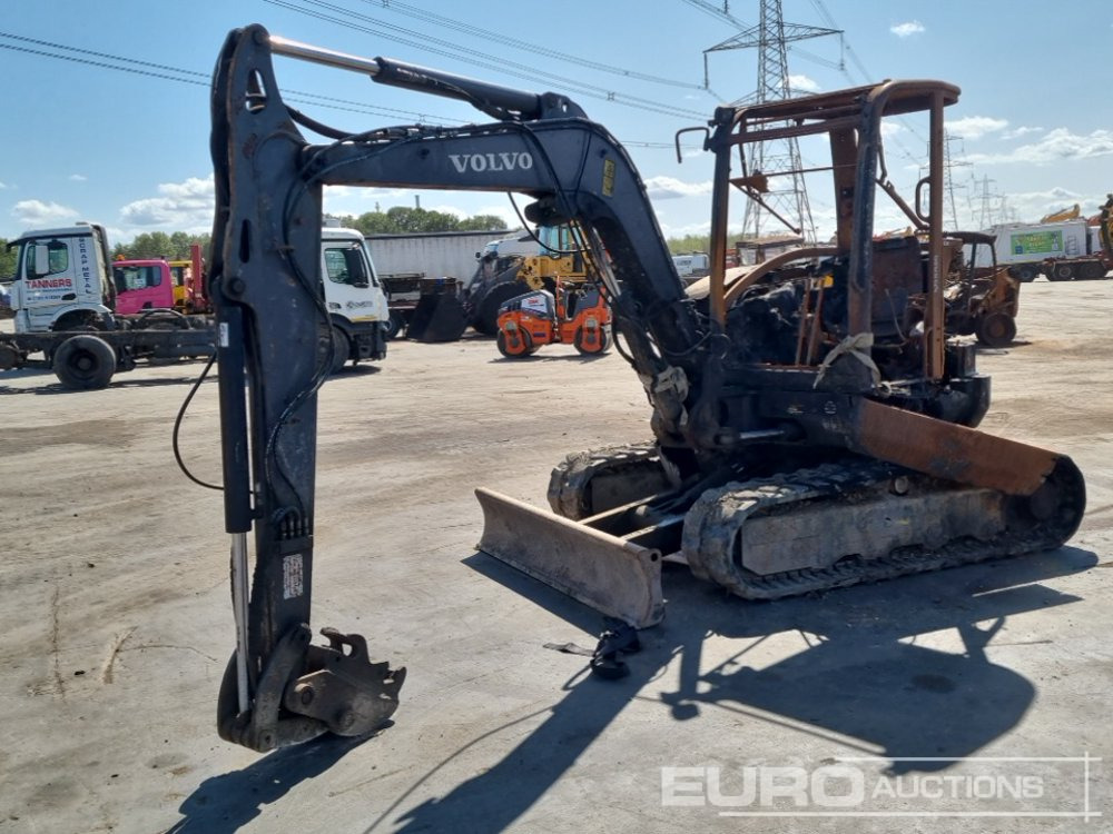 2016 Volvo ECR48C - מיני מחפר: תמונה 1 2016 Volvo ECR48C - מיני מחפר: תמונה 1
