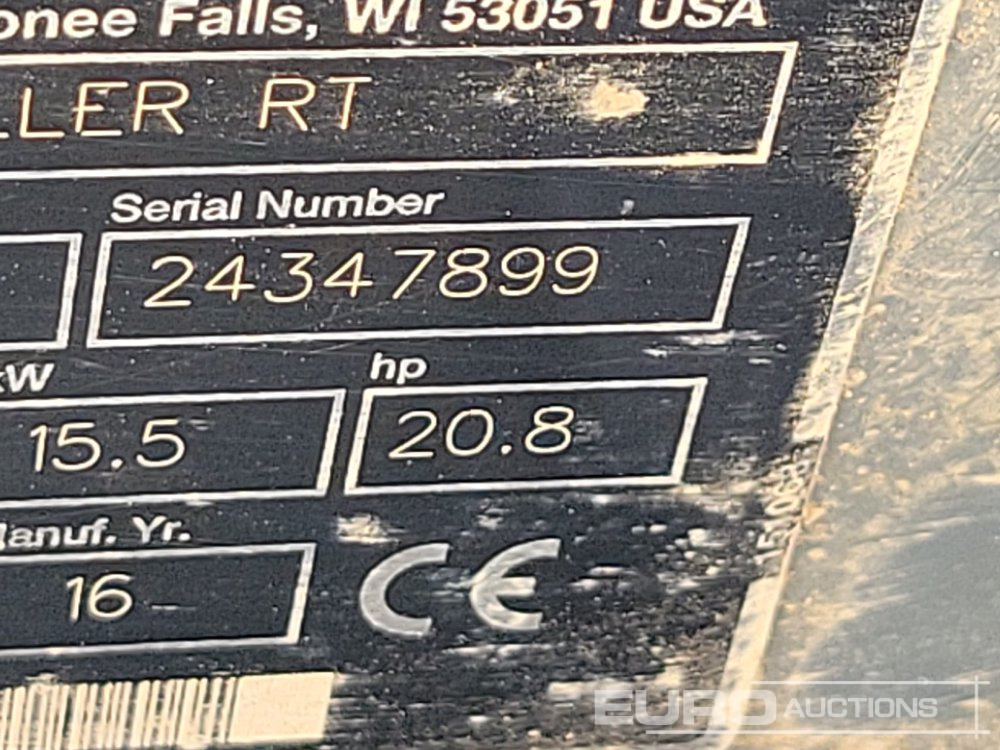 מכונת אספלט 2016 Wacker Neuson RTSC3: תמונה 32