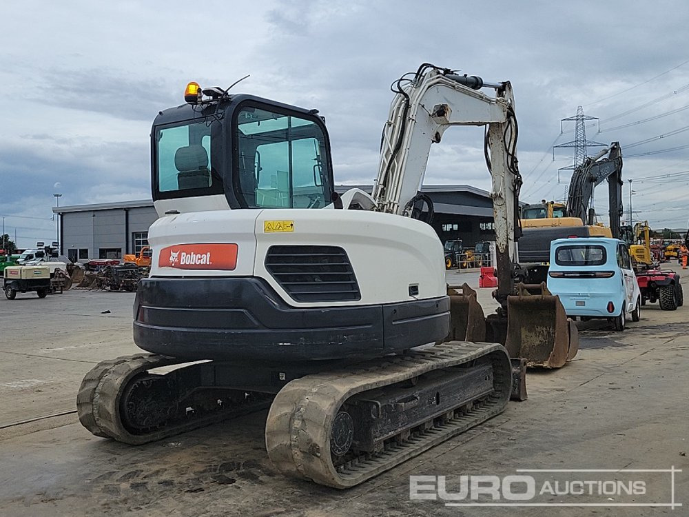 2017 Bobcat E85 - מיני מחפר: תמונה 5 2017 Bobcat E85 - מיני מחפר: תמונה 5