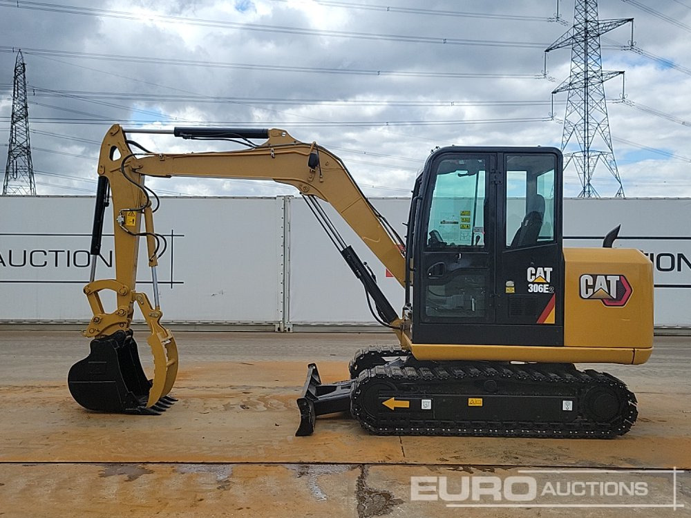 2017 CAT 306E2 - מיני מחפר: תמונה 2 2017 CAT 306E2 - מיני מחפר: תמונה 2