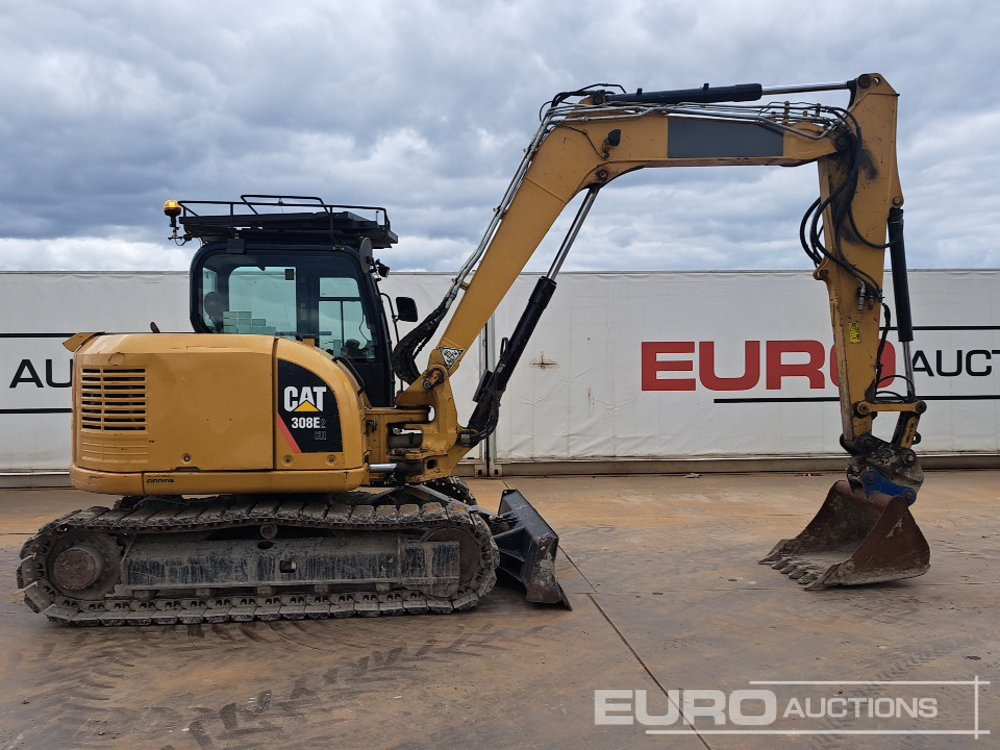 מיני מחפר 2017 CAT 308E2CR: תמונה 6