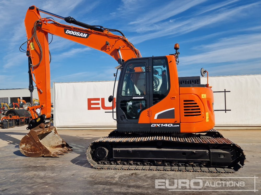 2017 Doosan DX140LCR -5 - מחפר סורק: תמונה 2 2017 Doosan DX140LCR -5 - מחפר סורק: תמונה 2