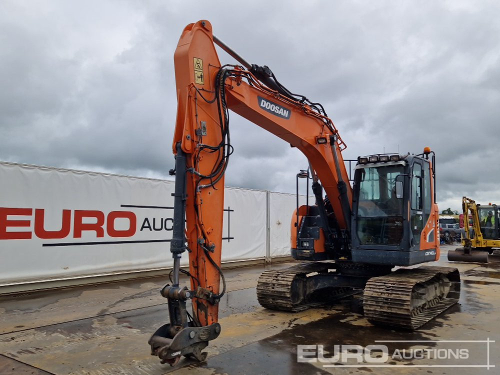 2017 Doosan DX140LCR - מחפר סורק: תמונה 1 2017 Doosan DX140LCR - מחפר סורק: תמונה 1