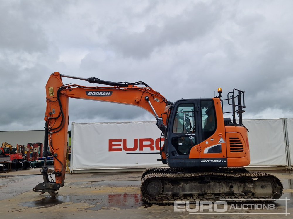2017 Doosan DX140LCR - מחפר סורק: תמונה 2 2017 Doosan DX140LCR - מחפר סורק: תמונה 2