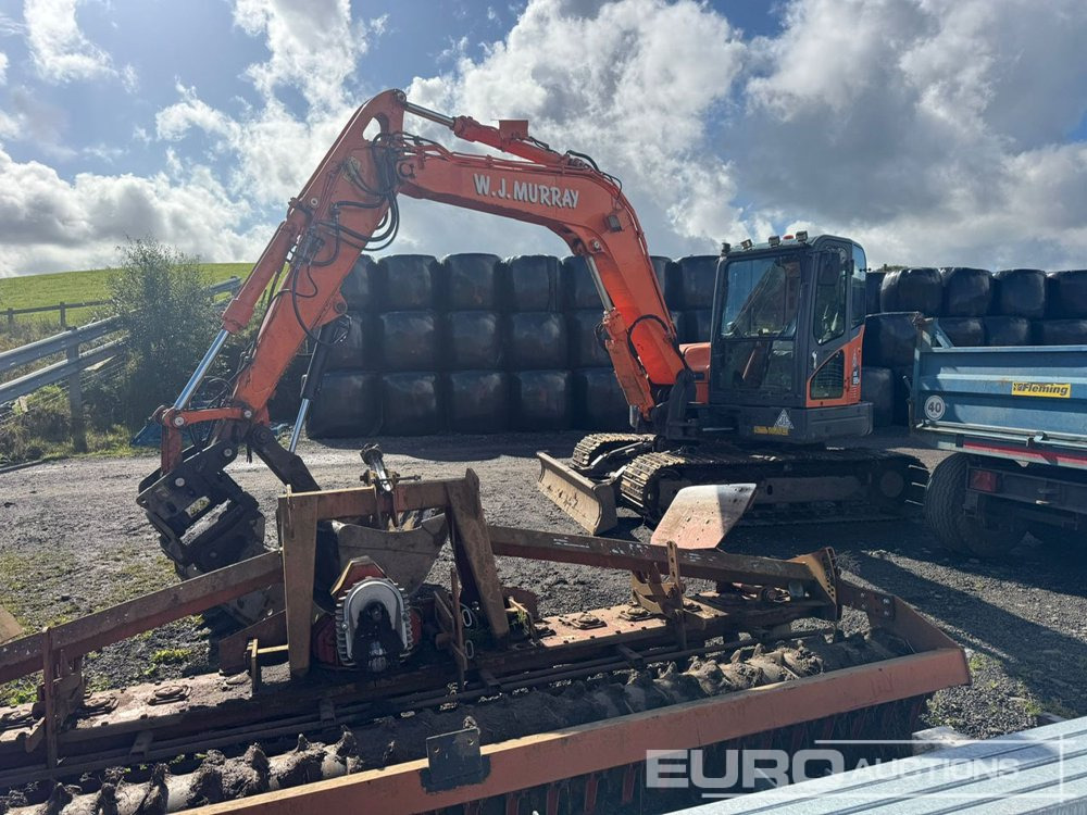 2017 Doosan DX85R-3 - מיני מחפר: תמונה 1 2017 Doosan DX85R-3 - מיני מחפר: תמונה 1
