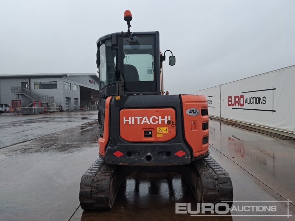 2017 Hitachi ZX55U-5A CLR - מיני מחפר: תמונה 4 2017 Hitachi ZX55U-5A CLR - מיני מחפר: תמונה 4