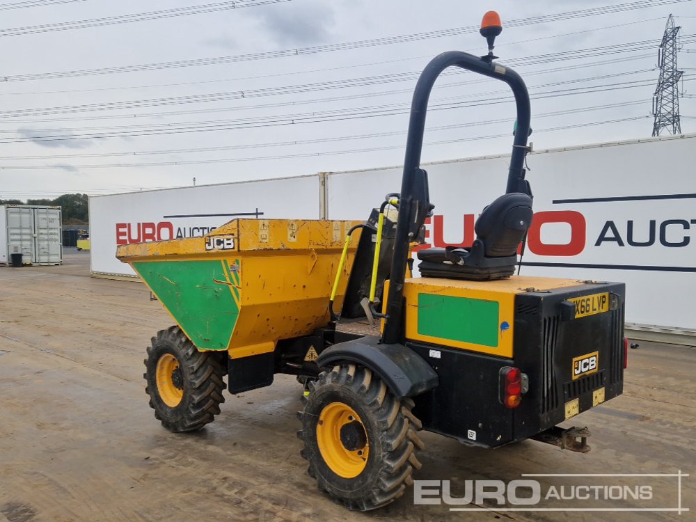 2017 JCB 3 Ton Dumpr, Roll Bar - מיני מסיר פסולת: תמונה 3 2017 JCB 3 Ton Dumpr, Roll Bar - מיני מסיר פסולת: תמונה 3