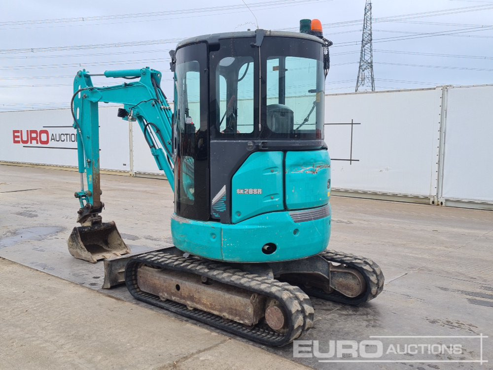 2017 Kobelco SK28SR-6 - מיני מחפר: תמונה 3 2017 Kobelco SK28SR-6 - מיני מחפר: תמונה 3