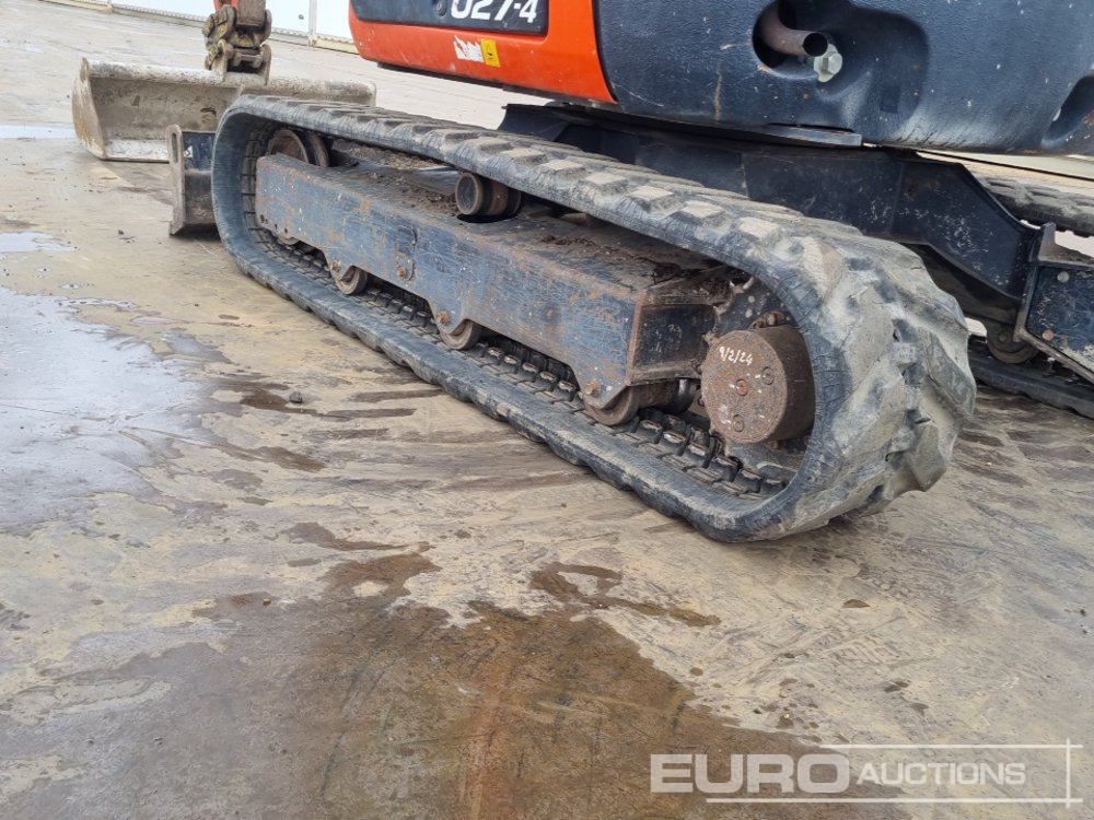 מיני מחפר 2017 Kubota KX016-4: תמונה 12