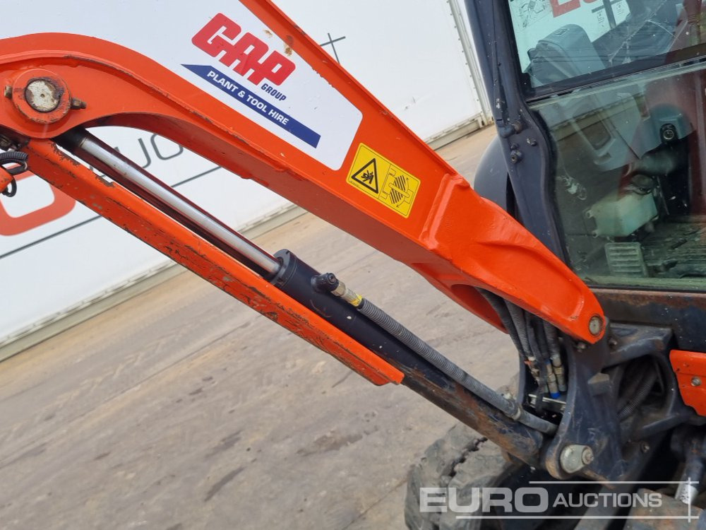 מיני מחפר 2017 Kubota KX016-4: תמונה 30
