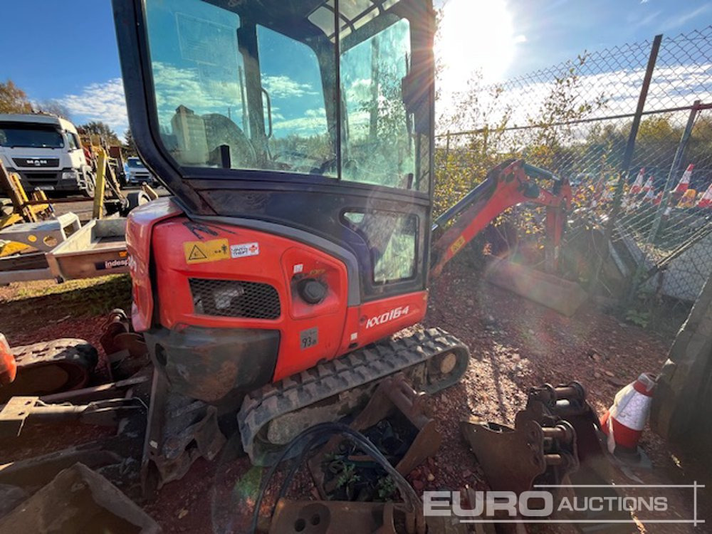 2017 Kubota KX016-4 - מיני מחפר: תמונה 3 2017 Kubota KX016-4 - מיני מחפר: תמונה 3