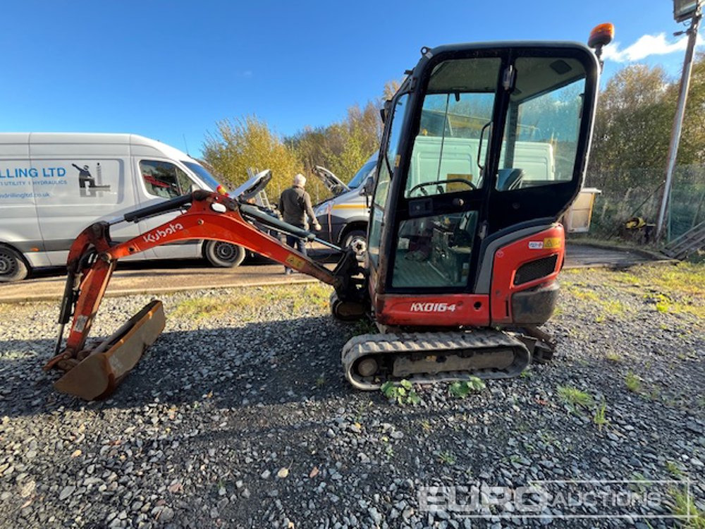 2017 Kubota KX016-4 - מיני מחפר: תמונה 1 2017 Kubota KX016-4 - מיני מחפר: תמונה 1