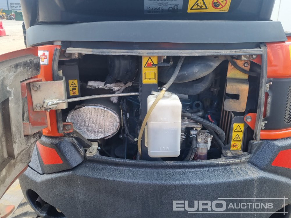 מיני מחפר 2017 Kubota U27-4: תמונה 31