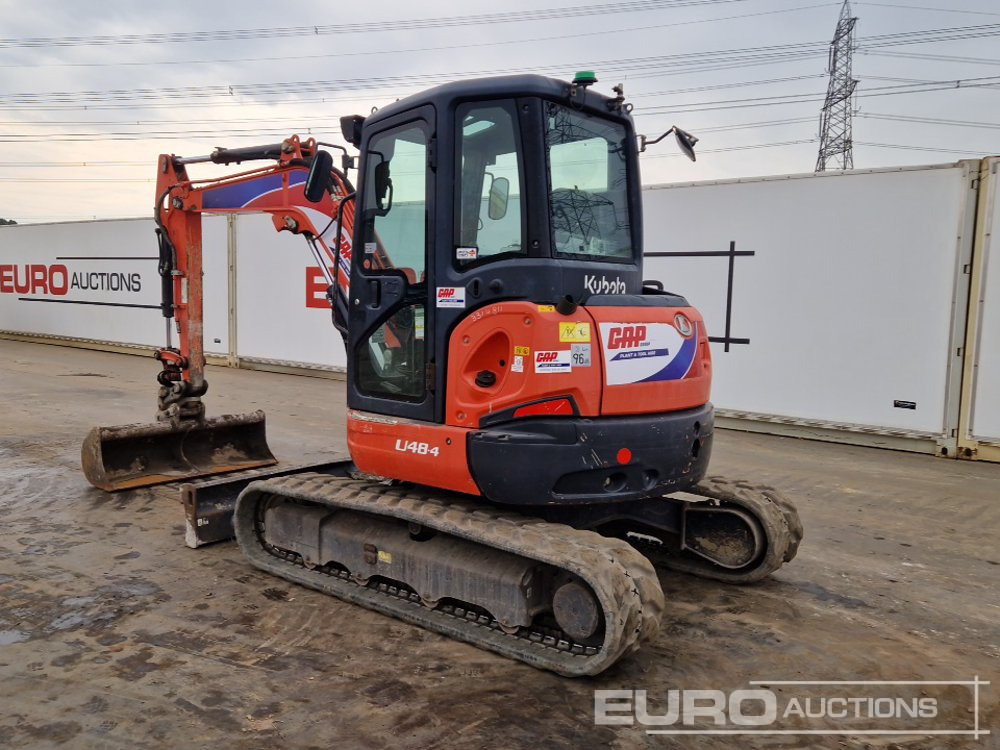 2017 Kubota U48-4 - מיני מחפר: תמונה 3 2017 Kubota U48-4 - מיני מחפר: תמונה 3