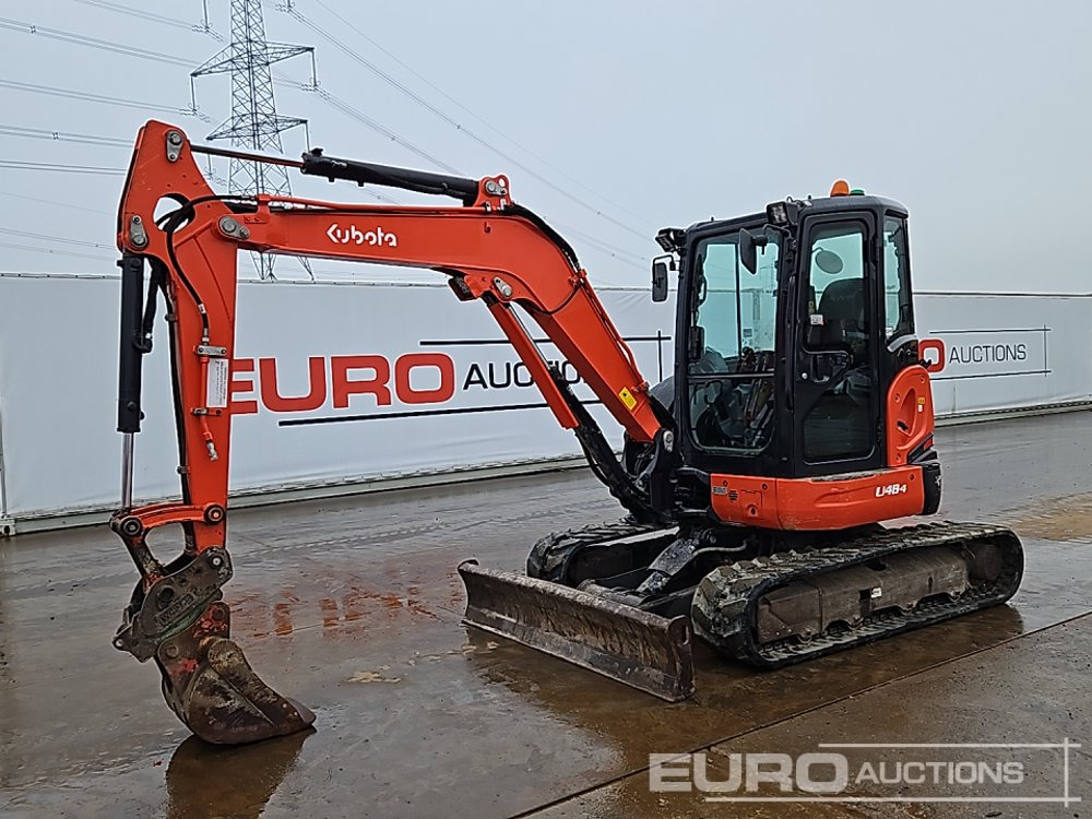 2017 Kubota U48-4 - מיני מחפר: תמונה 1 2017 Kubota U48-4 - מיני מחפר: תמונה 1