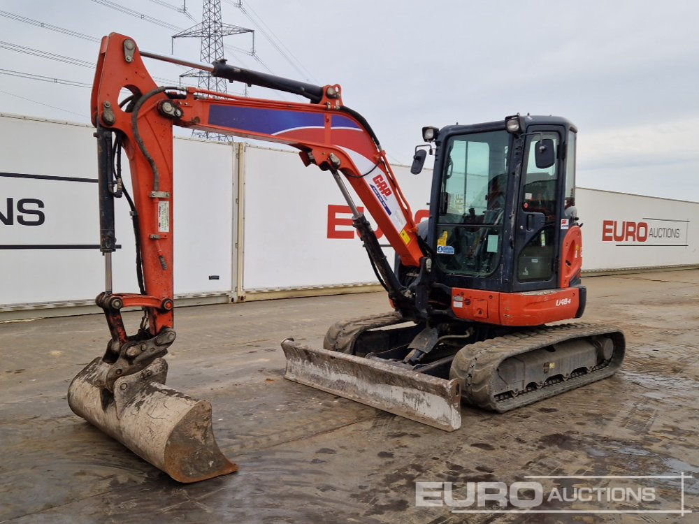 2017 Kubota U48-4 - מיני מחפר: תמונה 1 2017 Kubota U48-4 - מיני מחפר: תמונה 1