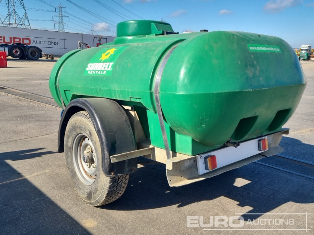 2017 Trailer Engineering Single Axle Plastic Water Bowser, 230 Volt Pump - מכל אחסון: תמונה 4 2017 Trailer Engineering Single Axle Plastic Water Bowser, 230 Volt Pump - מכל אחסון: תמונה 4
