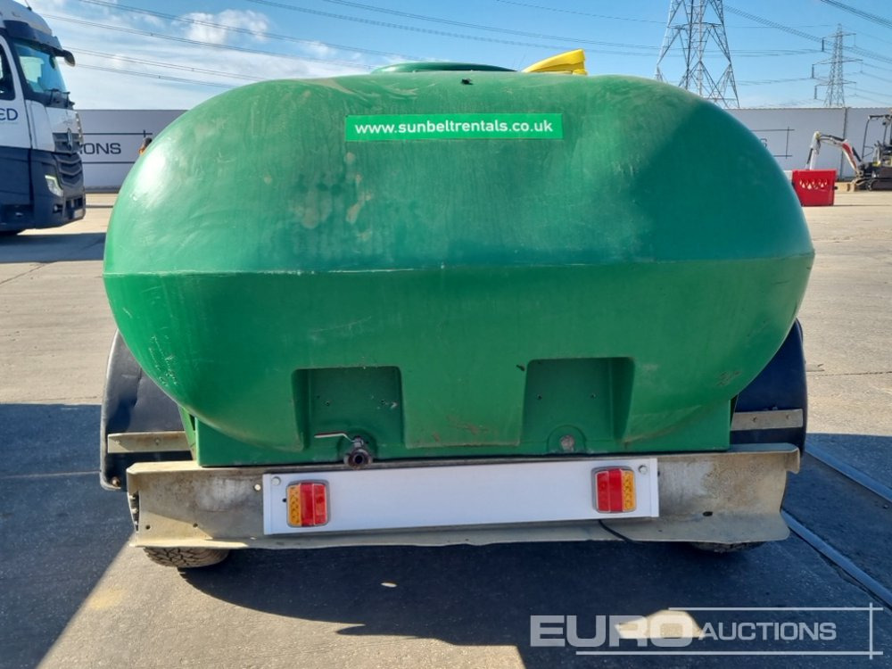2017 Trailer Engineering Single Axle Plastic Water Bowser, 230 Volt Pump - מכל אחסון: תמונה 5 2017 Trailer Engineering Single Axle Plastic Water Bowser, 230 Volt Pump - מכל אחסון: תמונה 5