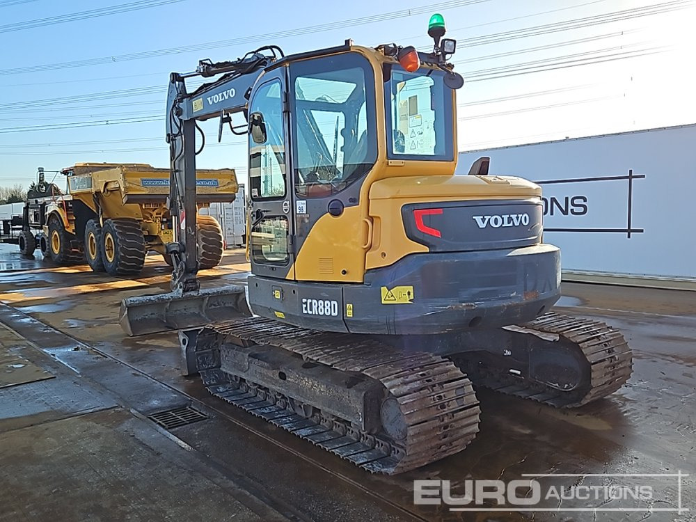 2017 Volvo ECR88D - מיני מחפר: תמונה 3 2017 Volvo ECR88D - מיני מחפר: תמונה 3
