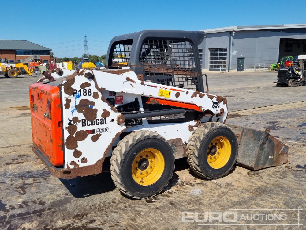 2018 Bobcat S510 - מעמיס היגוי החלקה: תמונה 5 2018 Bobcat S510 - מעמיס היגוי החלקה: תמונה 5