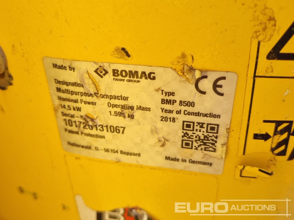 מכונת אספלט 2018 Bomag BMP8500: תמונה 24