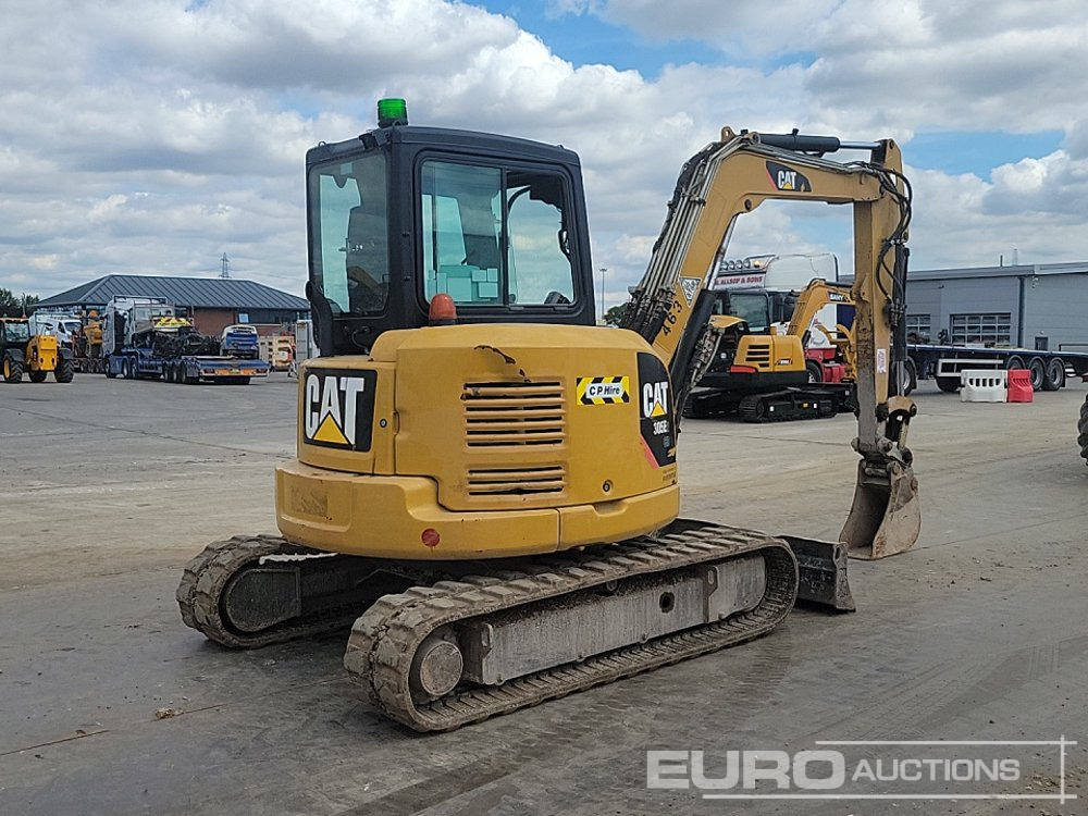 2018 CAT 305E2 - מיני מחפר: תמונה 5 2018 CAT 305E2 - מיני מחפר: תמונה 5