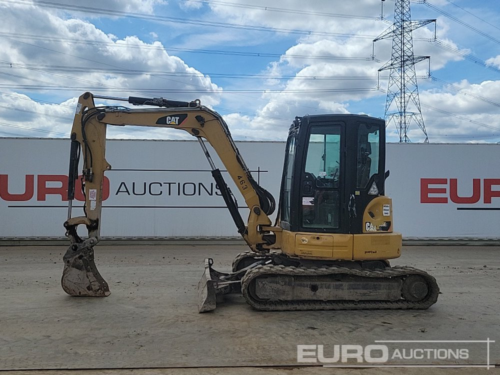 2018 CAT 305E2 - מיני מחפר: תמונה 2 2018 CAT 305E2 - מיני מחפר: תמונה 2