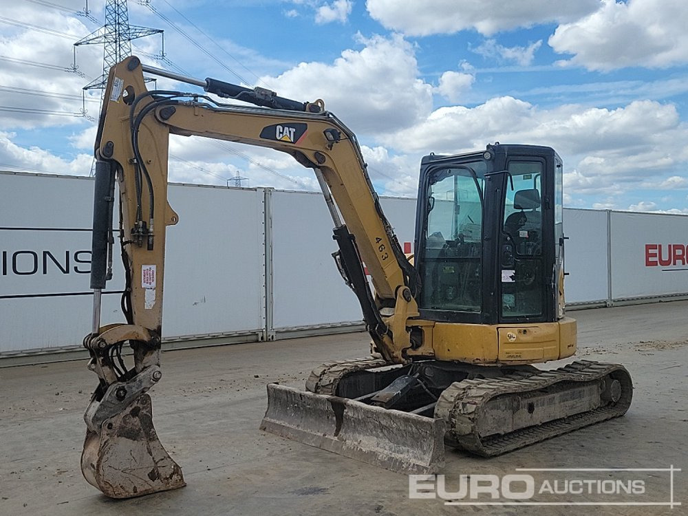 2018 CAT 305E2 - מיני מחפר: תמונה 1 2018 CAT 305E2 - מיני מחפר: תמונה 1