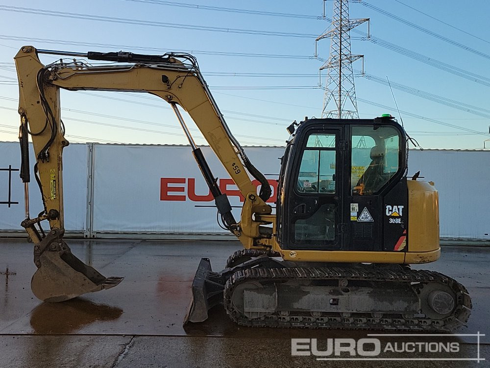2018 CAT 308E2 CR - מיני מחפר: תמונה 2 2018 CAT 308E2 CR - מיני מחפר: תמונה 2