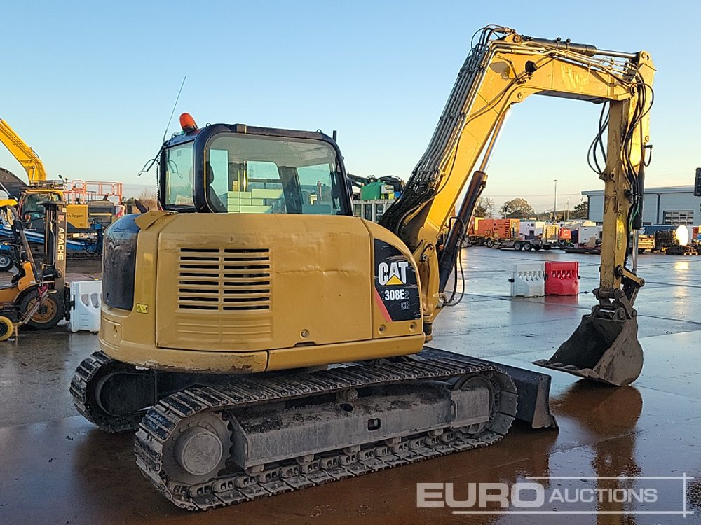 2018 CAT 308E2 CR - מיני מחפר: תמונה 5 2018 CAT 308E2 CR - מיני מחפר: תמונה 5