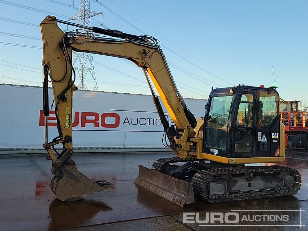 2018 CAT 308E2 CR - מיני מחפר: תמונה 1 2018 CAT 308E2 CR - מיני מחפר: תמונה 1