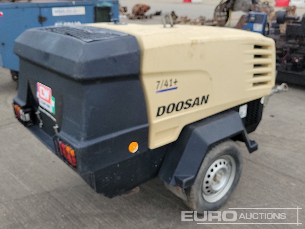 2018 Doosan 7/41 125CFM - מדחס אוויר: תמונה 5 2018 Doosan 7/41 125CFM - מדחס אוויר: תמונה 5