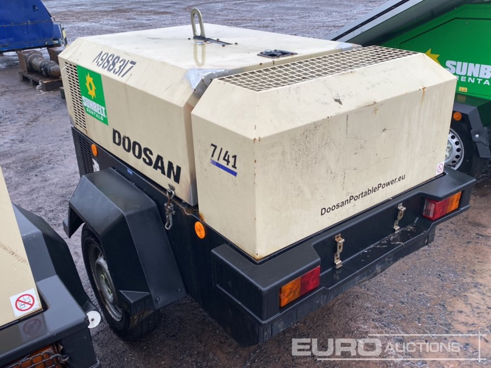 2018 Doosan 741 - מדחס אוויר: תמונה 2 2018 Doosan 741 - מדחס אוויר: תמונה 2
