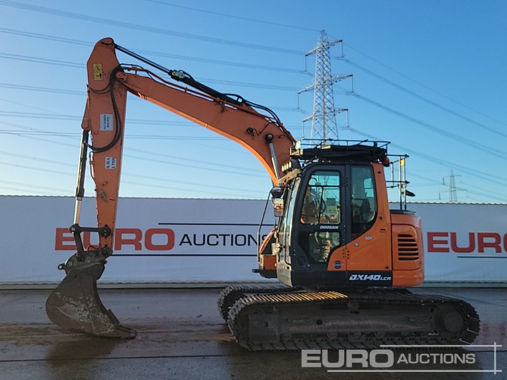 2018 Doosan DX140LC-5 - מחפר סורק: תמונה 2 2018 Doosan DX140LC-5 - מחפר סורק: תמונה 2