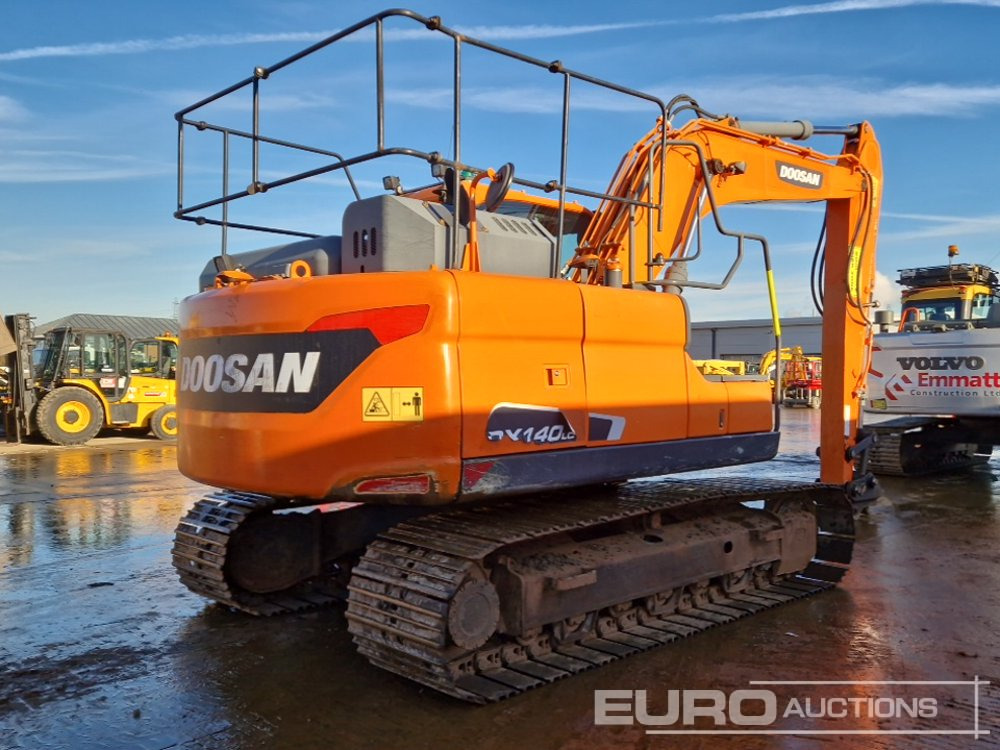 2018 Doosan DX140LC-5 - מחפר סורק: תמונה 5 2018 Doosan DX140LC-5 - מחפר סורק: תמונה 5