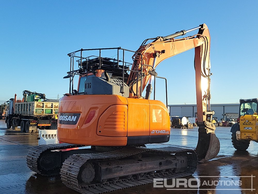 2018 Doosan DX140LC-5 - מחפר סורק: תמונה 5 2018 Doosan DX140LC-5 - מחפר סורק: תמונה 5