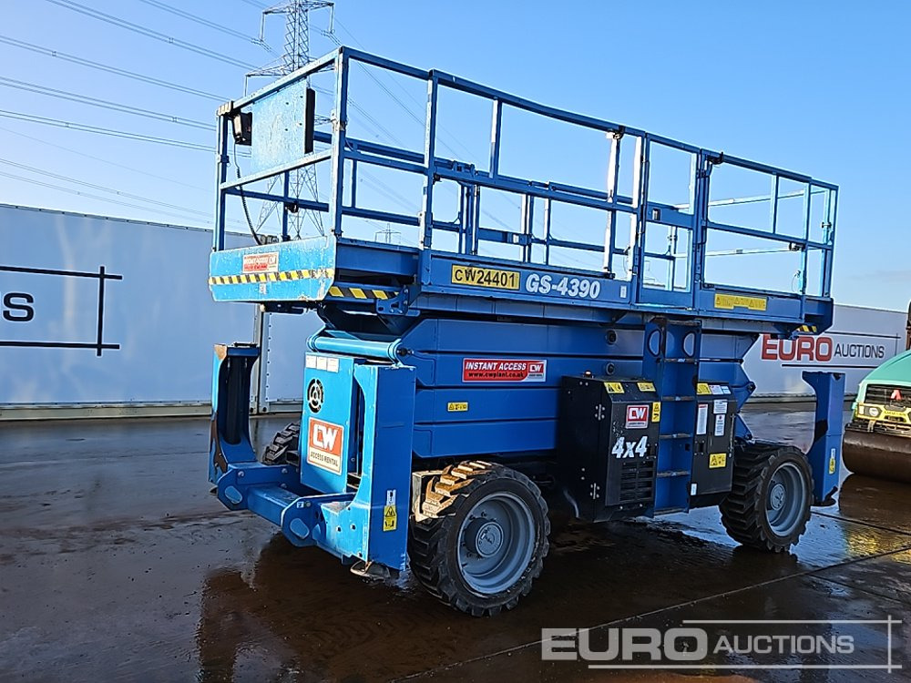 2018 Genie GS4390 - פלטפורמה אווירית: תמונה 1 2018 Genie GS4390 - פלטפורמה אווירית: תמונה 1