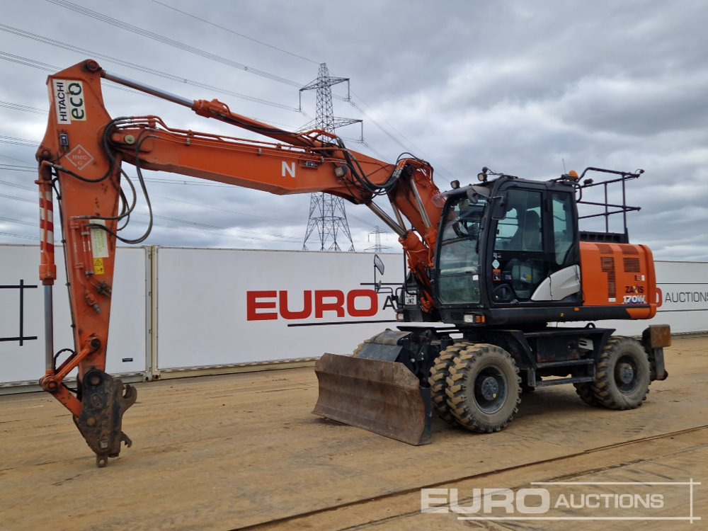 2018 Hitachi ZX170W-6 - מחפר גלגלים: תמונה 1 2018 Hitachi ZX170W-6 - מחפר גלגלים: תמונה 1