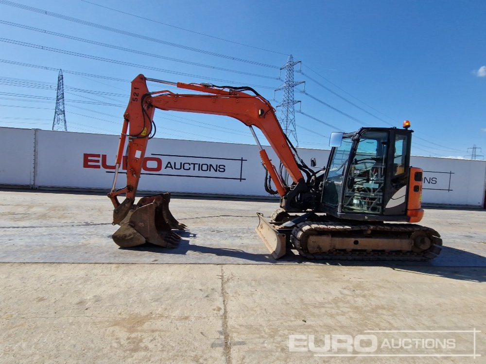 2018 Hitachi ZX85USB-5A - מיני מחפר: תמונה 2 2018 Hitachi ZX85USB-5A - מיני מחפר: תמונה 2