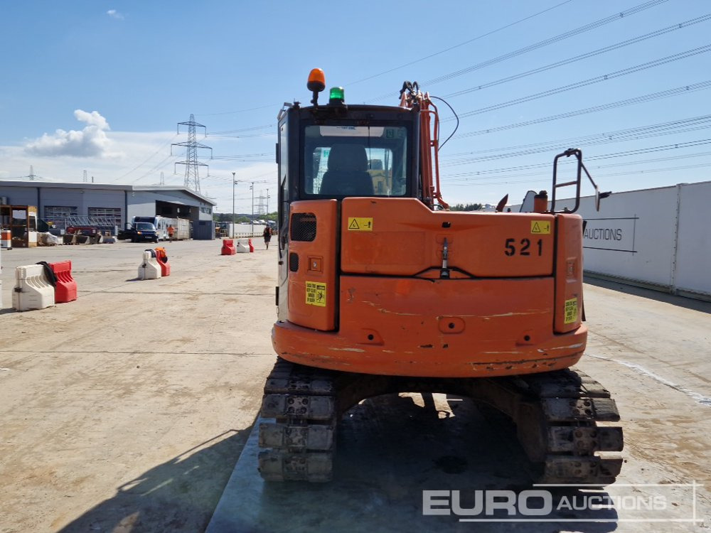 2018 Hitachi ZX85USB-5A - מיני מחפר: תמונה 4 2018 Hitachi ZX85USB-5A - מיני מחפר: תמונה 4