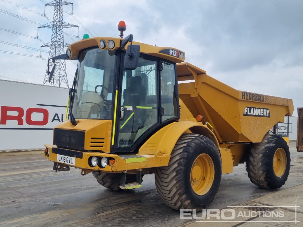2018 Hydrema 912F - מסיר פסולת מפרקי: תמונה 1 2018 Hydrema 912F - מסיר פסולת מפרקי: תמונה 1