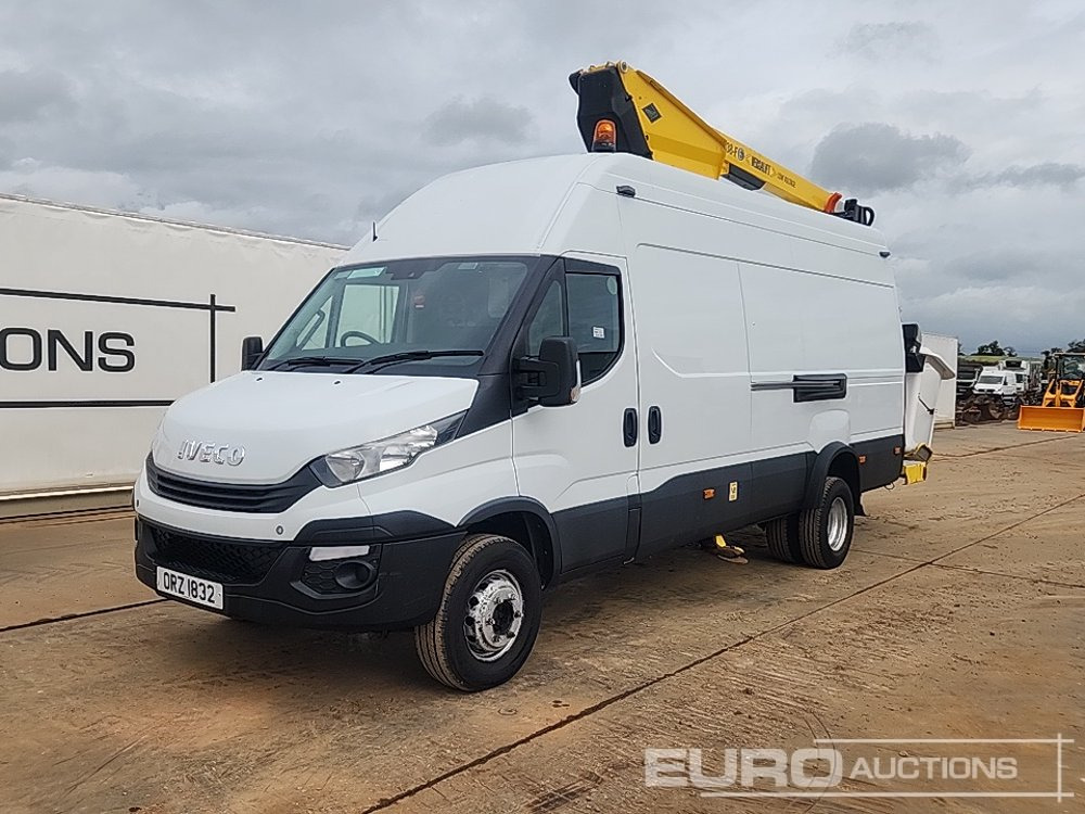 2018 Iveco Daily 70C18 - פלטפורמה אווירית מותקנת על משאית: תמונה 1 2018 Iveco Daily 70C18 - פלטפורמה אווירית מותקנת על משאית: תמונה 1